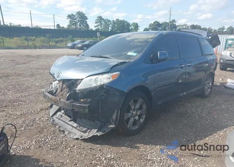 2014 Toyota Sienna Xle V6 8 Passenger from USA, damaged, VIN 5TDYK3DC8ES425294